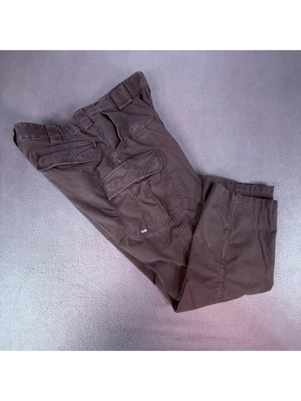5.11 Tactical Pants Mens 34X30 Black Cargo Tactical Workwear Ripstop Utility